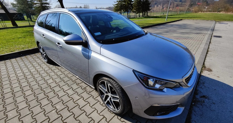 Peugeot 308 cena 46500 przebieg: 139000, rok produkcji 2017 z Siewierz małe 301